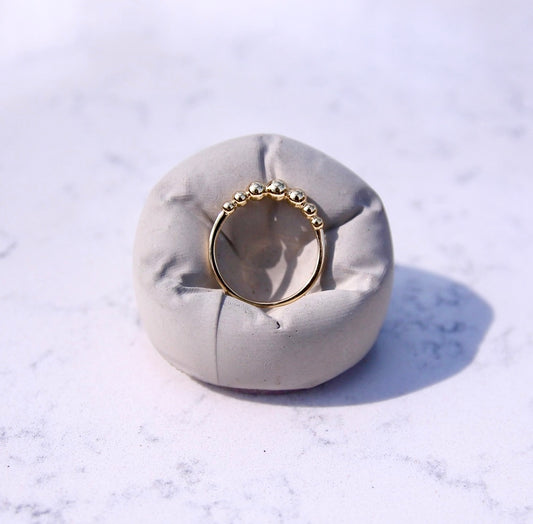 Concrete Aroma Stone - Bean Bag - Grey