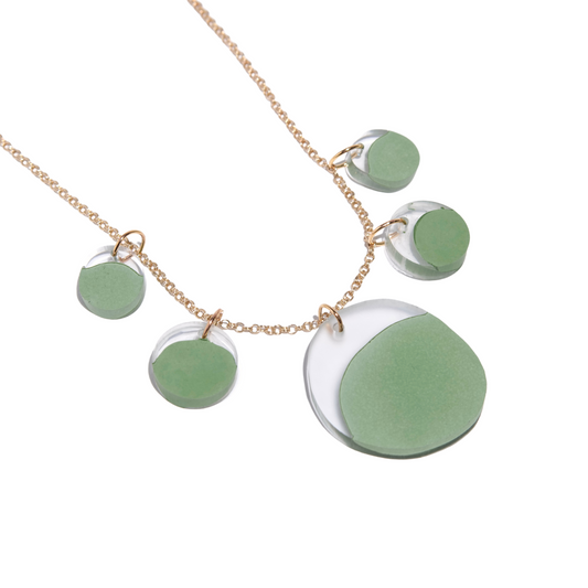 Geo Concrete Bubble Necklace - Type II