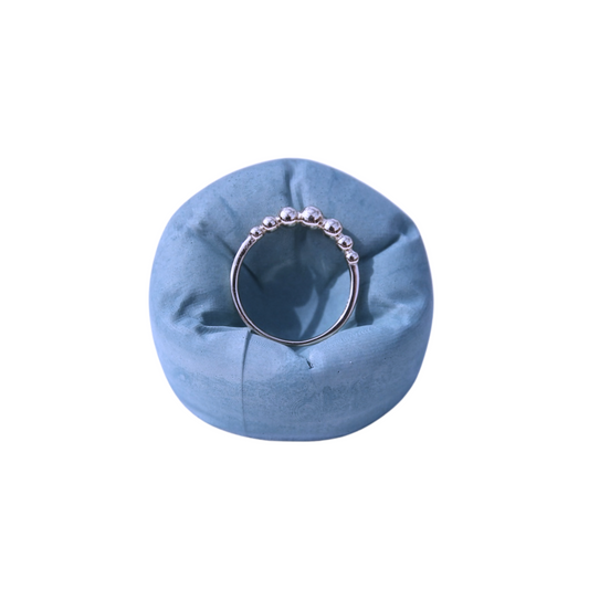 Concrete Aroma Stone - Bean Bag - Blue