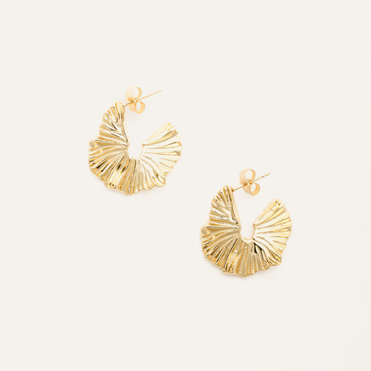 Golden Gingko Hoops