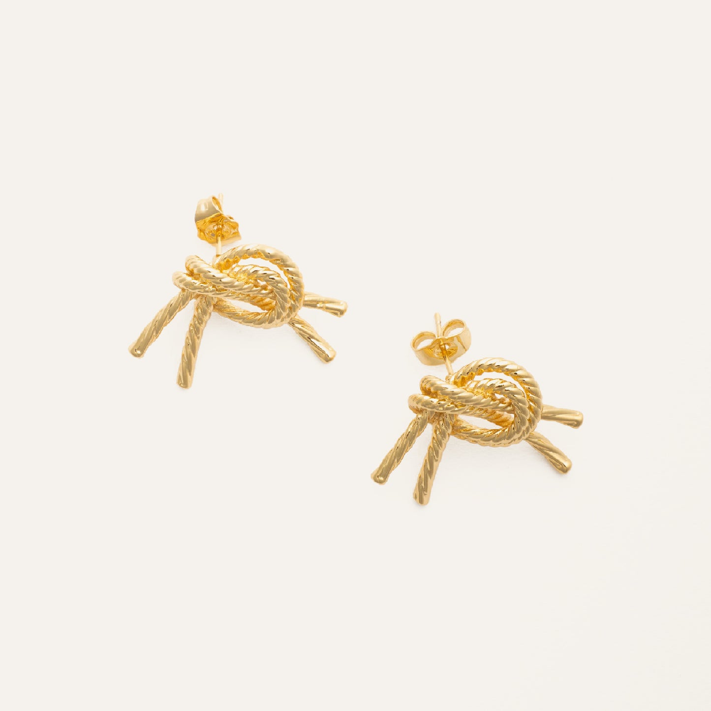 Golden Knot Earrings