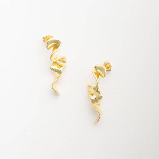 Ribbon Twist Earrings